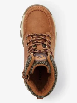 Next Marron fauve - Chaussures de randonnée montantes Thinsulate avec doublure Discount