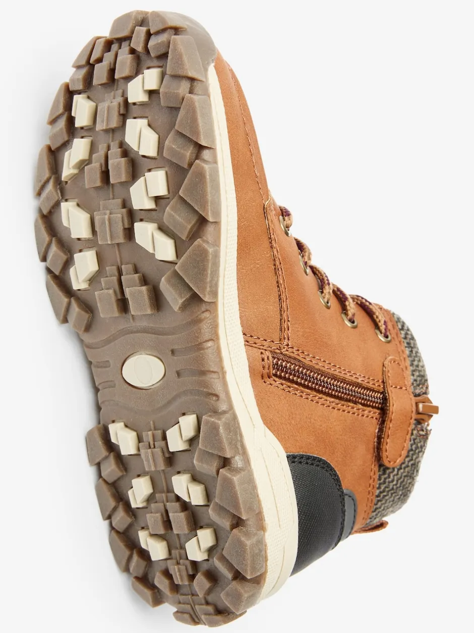 Next Marron fauve - Chaussures de randonnée montantes Thinsulate avec doublure Discount