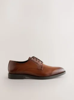 Next Marron fauve - Chaussures Derby en cuir Hot