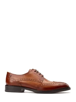 Base London Marron fauve - Chaussures Pocket Brogue Best