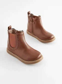 Next Marron fauve - Chelsea Ankle Boots New