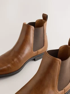 Next Marron fauve - Chelsea Boots New