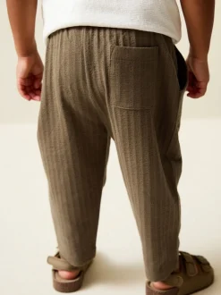 Next Marron fauve - Jogging en jersey texturé (3 mois-7 ans) Sale