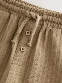 Next Marron fauve - Jogging en jersey texturé (3 mois-7 ans) Sale