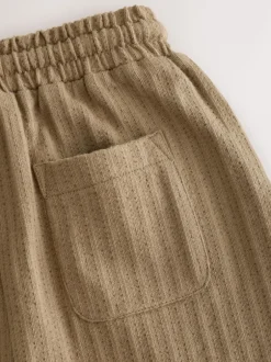 Next Marron fauve - Jogging en jersey texturé (3 mois-7 ans) Sale