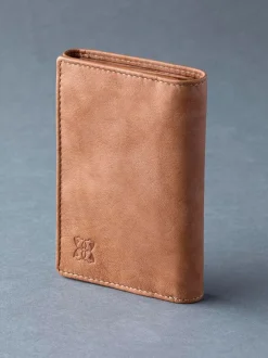 Lakeland Leather Marron fauve - Lakeland portefeuille Bowston en cuir à trois plis Discount