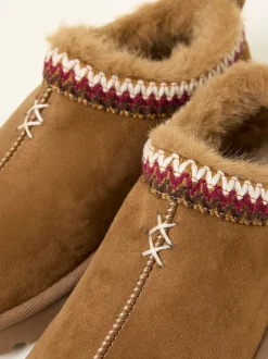 Fat Face Marron fauve - Mules Clearance