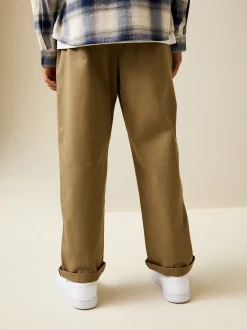 Next Marron fauve - Pantalon chino extensible (3-17ans) Discount