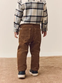 Next Marron fauve - Pantalon en velours côtelé (3mths-7yrs) Sale