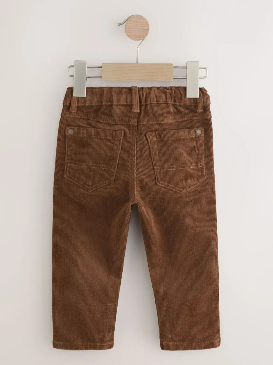 Next Marron fauve - Pantalon en velours côtelé (3mths-7yrs) Sale