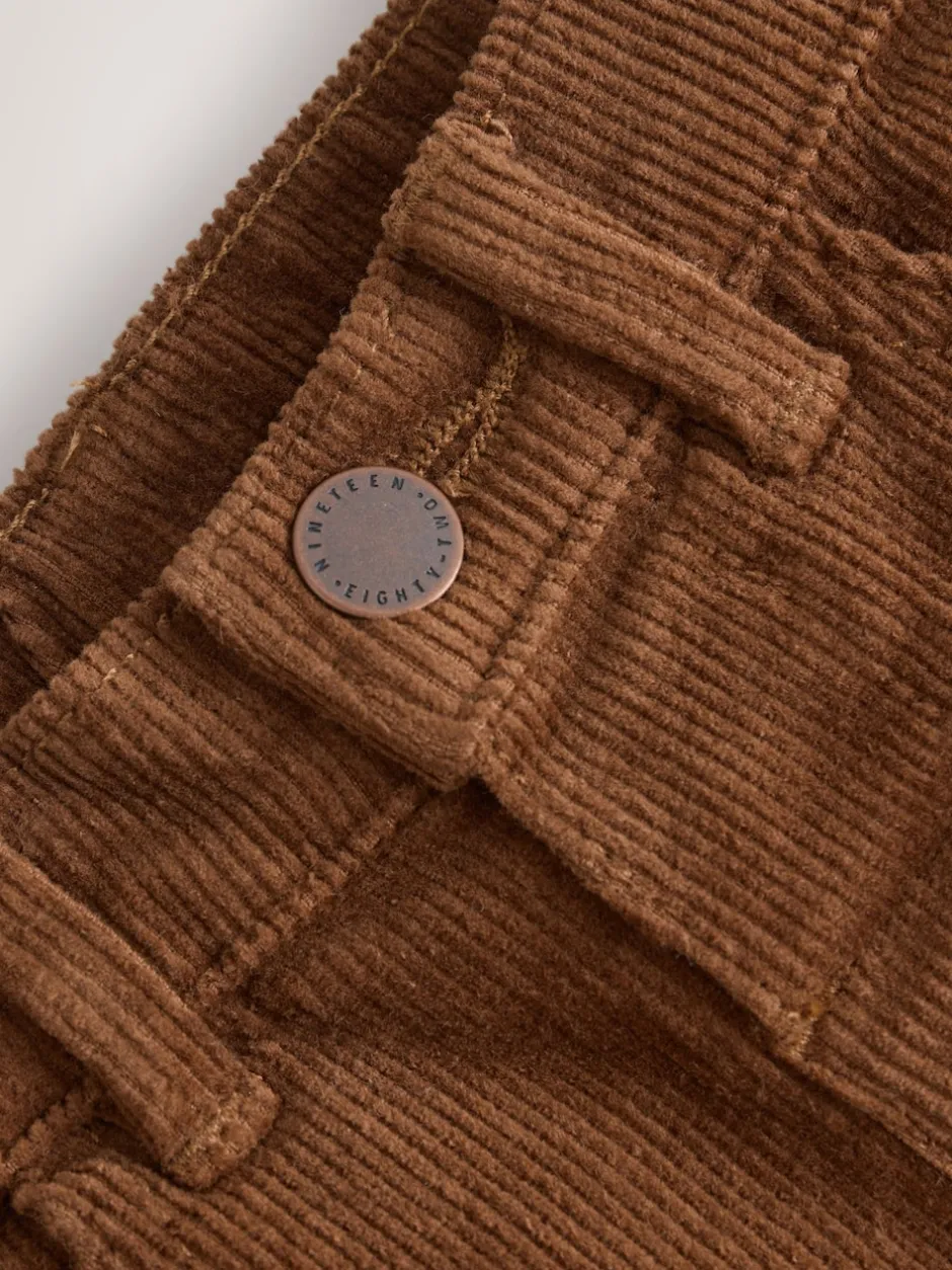 Next Marron fauve - Pantalon en velours côtelé (3mths-7yrs) Sale