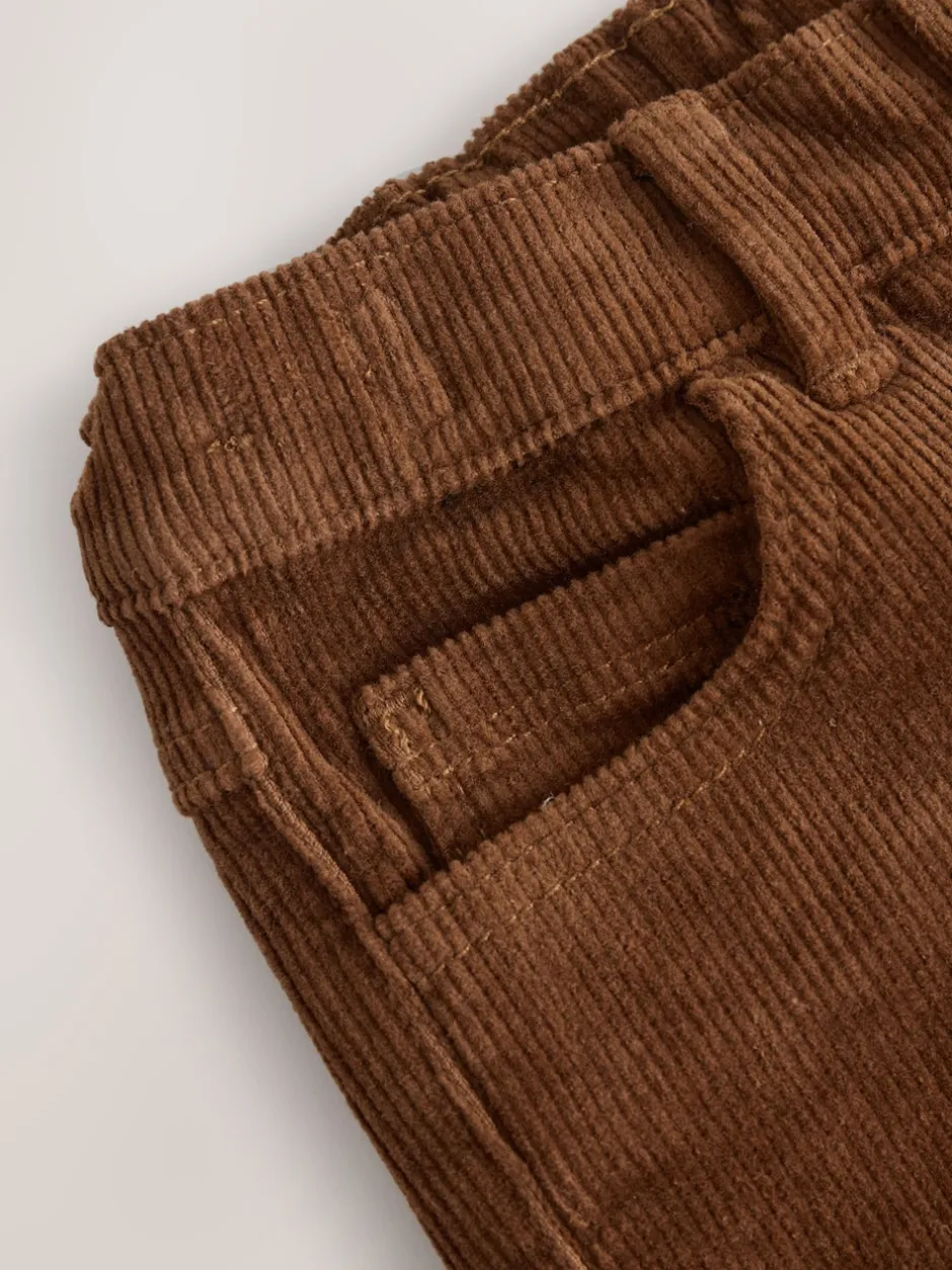 Next Marron fauve - Pantalon en velours côtelé (3mths-7yrs) Sale