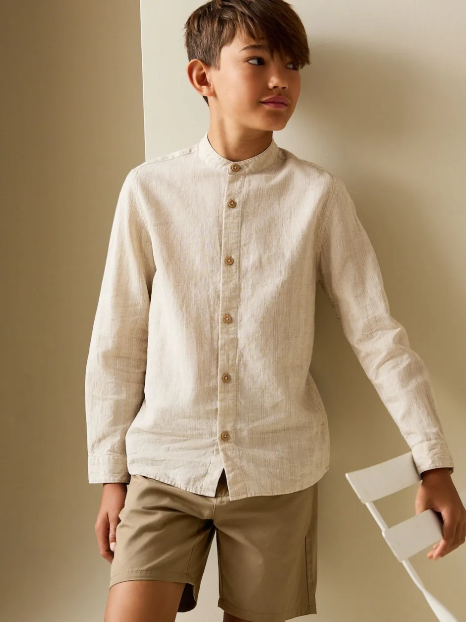 Next Marron fauve - Short Chino (3-16ans) Outlet