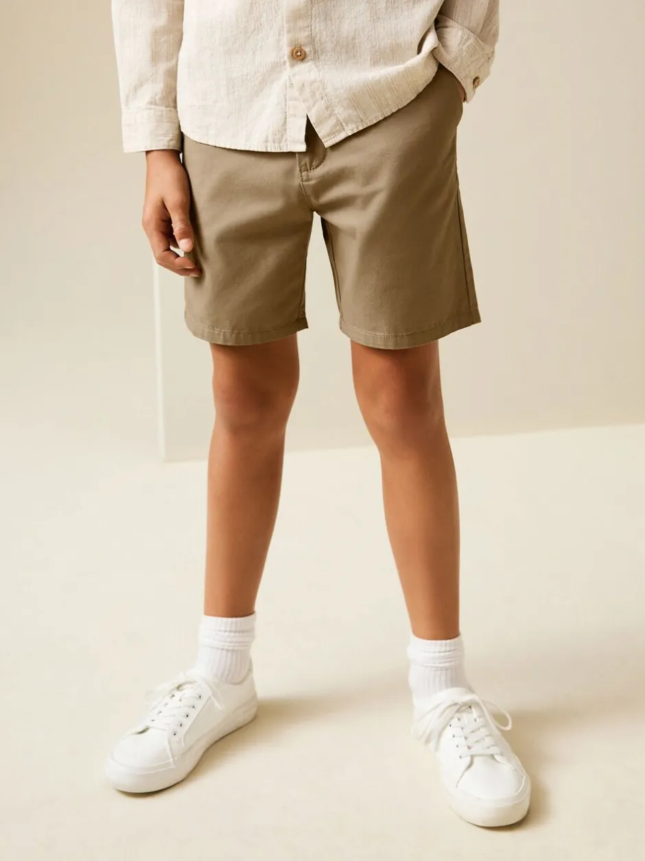 Next Marron fauve - Short Chino (3-16ans) Outlet