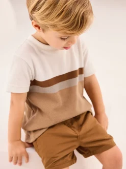 Next - Short Chino (3mths-7yrs) Marron fauve Outlet