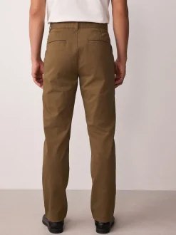 Next - Slim Fit (Slim Fit) - Pantalon chino stretch Marron fauve Hot