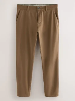 Next - Slim Fit (Slim Fit) - Pantalon chino stretch Marron fauve Hot
