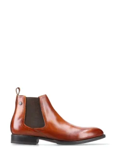 Base London Marron fauve brûlé - Bottines Whittle Chelsea Online