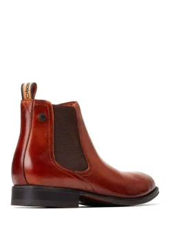 Base London Marron fauve brûlé - Bottines Whittle Chelsea Online