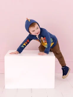 Jojo Maman Bébé Marron fauve et chiné naturel - Lot Cargos % Cotton Survêtement 100 2 Best