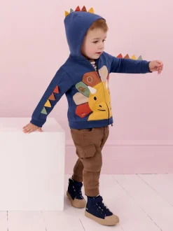 Jojo Maman Bébé Marron fauve et chiné naturel - Lot Cargos % Cotton Survêtement 100 2 Best