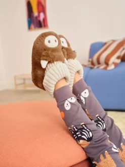 Next Marron Hamish - Bottes chaussons The Highland Cow Best