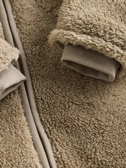 Next Marron mink - Combinaison bébé en polaire Sale