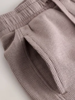 Next Marron mink - Ensemble t-shirt et short texturé Manchester Courts (3-16ans) New