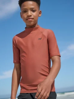 Next - Rash Gilet (1.5-16ans) Marron rouille Outlet