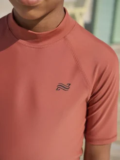 Next - Rash Gilet (1.5-16ans) Marron rouille Outlet