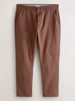 Next - Slim Fit (Slim Fit) - Pantalon chino stretch Marron rouille