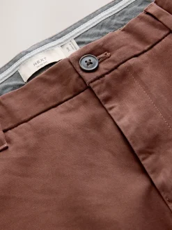 Next - Slim Fit (Slim Fit) - Pantalon chino stretch Marron rouille