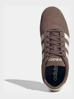 adidas - Baskets Grand Court Lo Marron/blanc Sale