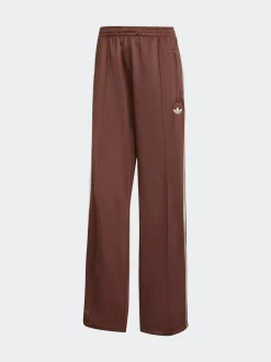 adidas originals - Pantalons de survêtement amples Adidas Original Firebird Marron/blanc Hot
