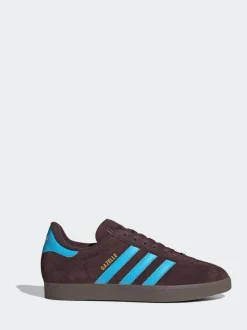 adidas originals Marron/bleu - Gazelle Trainers Discount