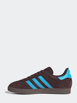 adidas originals Marron/bleu - Gazelle Trainers Discount