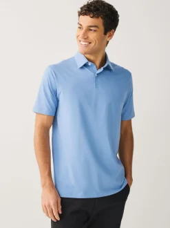 Next - Polo en jersey Manches courtes 3 Pack Marron/bleu/neutre Best