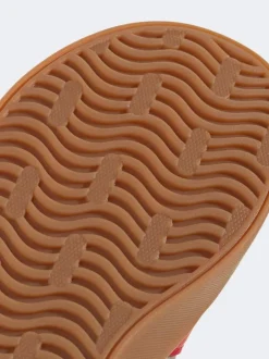 adidas - Vl Cour 3.0 Baskets enfant à crochets et boucles Marron/rouge Clearance