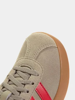 adidas - VL Court 3.0 Formateurs Marron/rouge