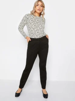 M&Co Pantalon slim en ponte Outlet