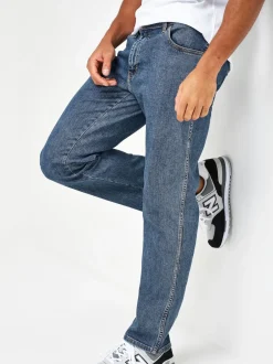 Wrangler - Jean droit Texas Authentic Mi-lavage Online