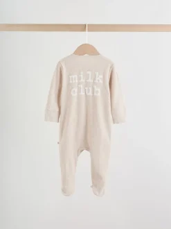 Next Milkclub neutre - Lot de 3 dors-bien bébé à fermeture éclair bidirectionnelle (0-2ans) Sale