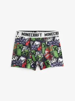 Next Minecraft - Lot de 5 boxers (3-16ans) New