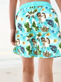 Next - Shorts de bain (3-16yrs) Minecraft Discount