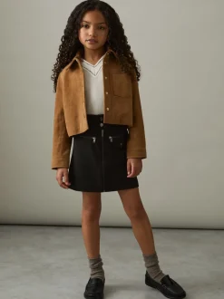 Reiss Mini-jupes Poppie Piqué zippées New