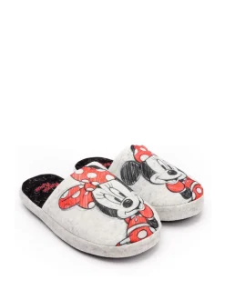 Vanilla Underground - Chaussons mules d’hiver femme Minnie Mouse™ gris Hot