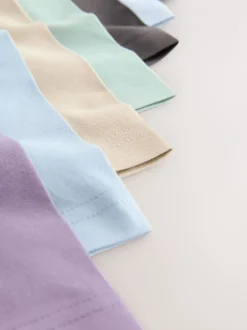 Next - Lot de 7 boxers (2-16ans) Minéral multicolore avec ceinture noire Sale