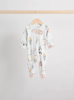 Next Minéraux - Lot de 4 dors-bien bébé à fermeture éclair bidirectionnelle (0mois -2ans) Sale