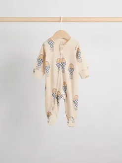 Next Minéraux - Lot de 4 dors-bien bébé à fermeture éclair bidirectionnelle (0mois -2ans) Sale