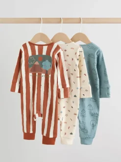 Next Minéraux - Lot de 3 dors-bien Woodland bébé (0mois-3ans) Clearance